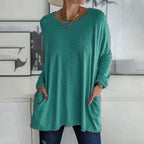 Alina | Long Sleeve Pocket Tee