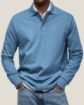 Jack | Men's Luxury Long Sleeve Polo Shirt