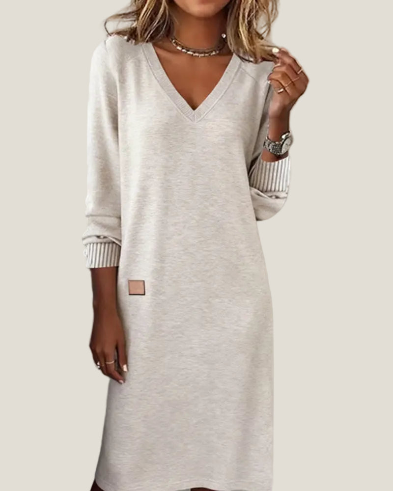 Béatrice | V-Neck Dress
