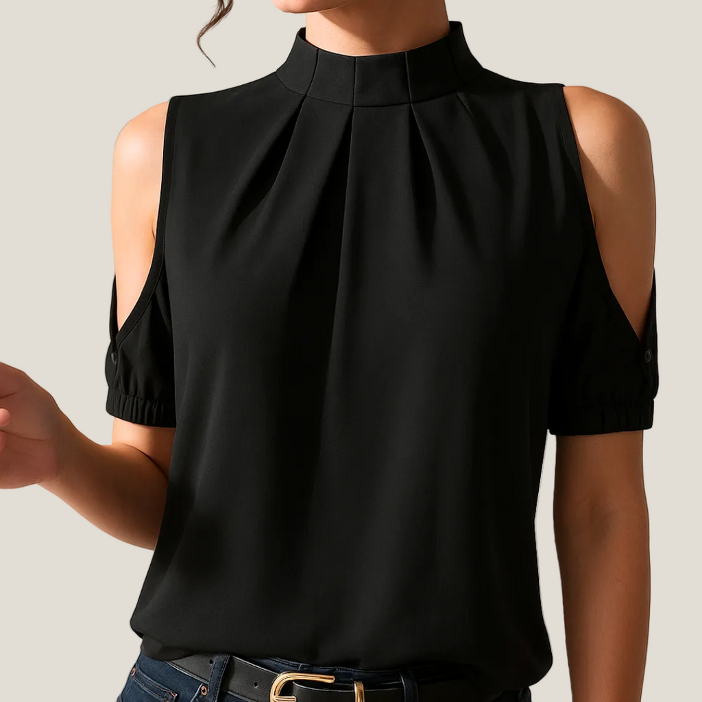 Kiara | Sleek Black Top