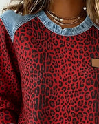 Ophélie | Elegant Leopard Sweater