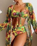 Amira | Bikini With Floral dress