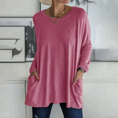 Alina | Long Sleeve Pocket Tee
