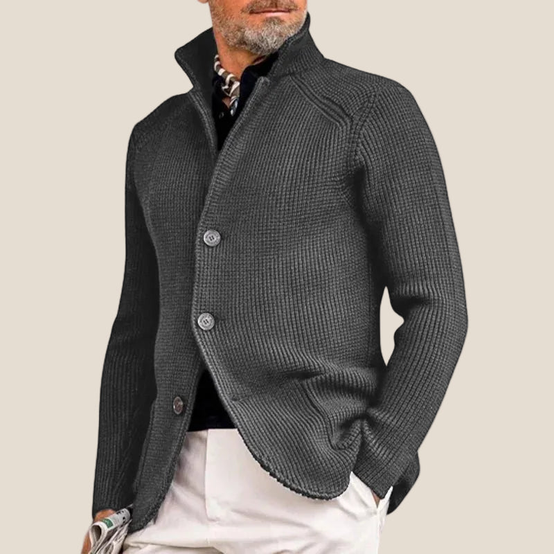 Matthew | Buttoned Knit Cardigan