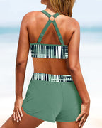 Leah | Sporty Swim Shorts Set