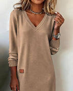 Béatrice | V-Neck Dress