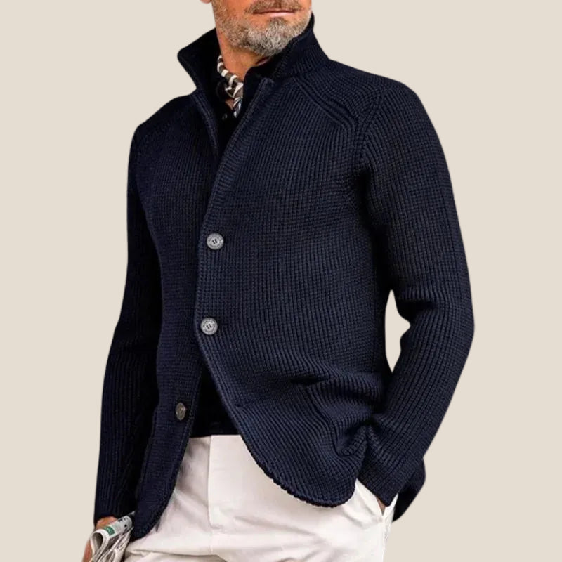 Matthew | Buttoned Knit Cardigan