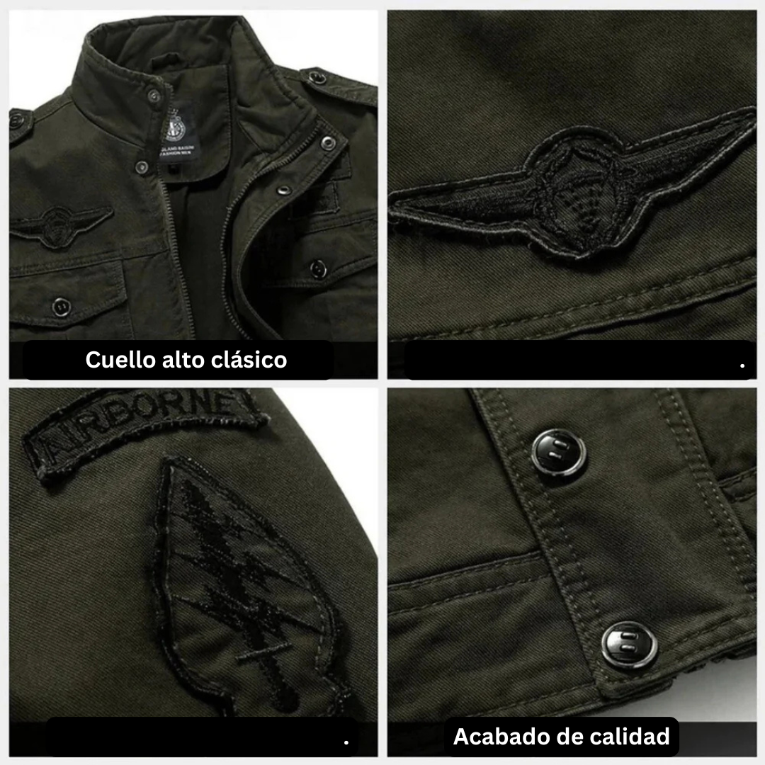 Antoine | Stylish Military Jacket