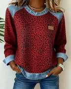 Ophélie | Elegant Leopard Sweater