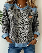 Ophélie | Elegant Leopard Sweater