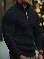 Henry | Half-Zip Knitted Sweater