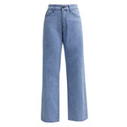 Caroline | High-Waisted Straight-Leg Jeans