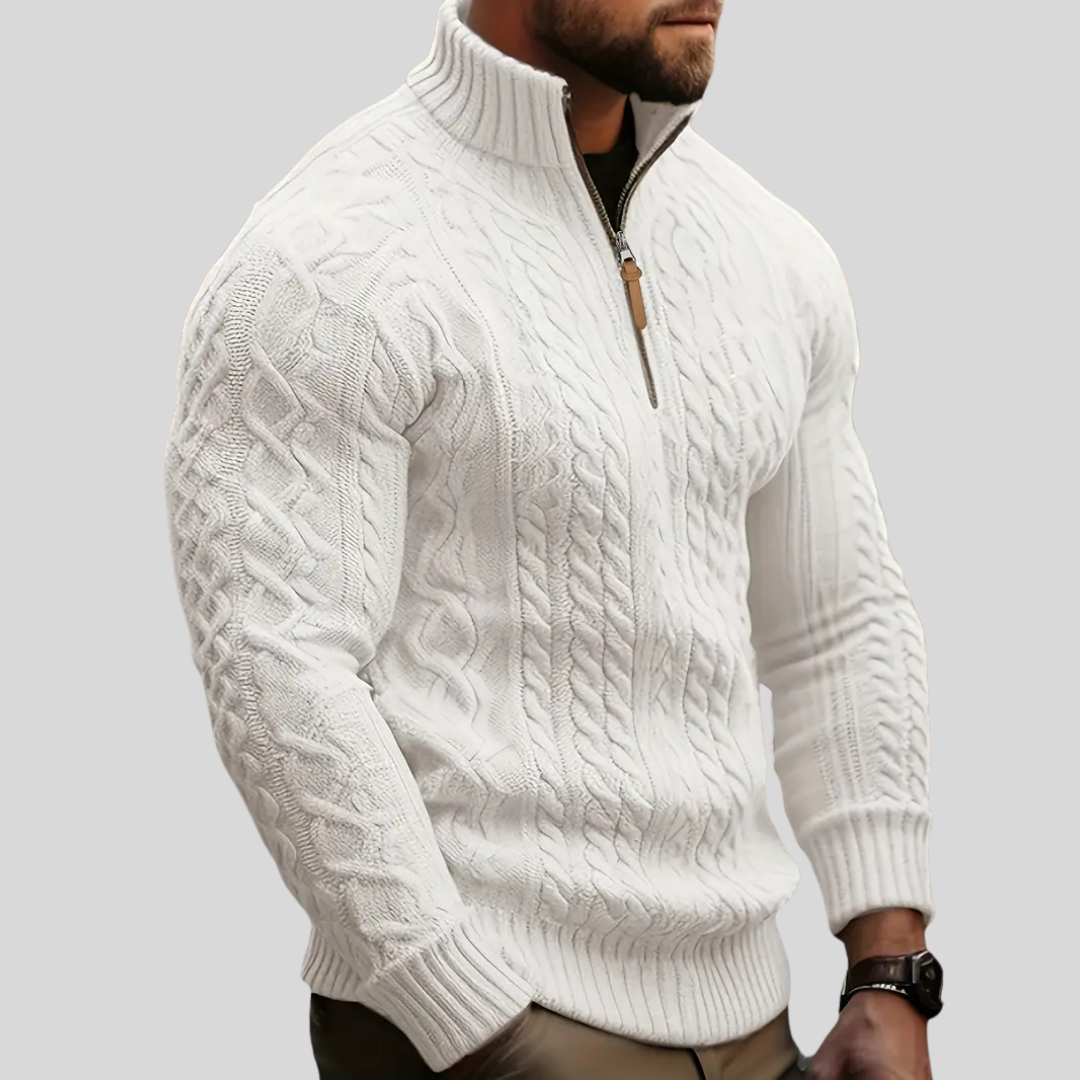 Henry | Half-Zip Knitted Sweater