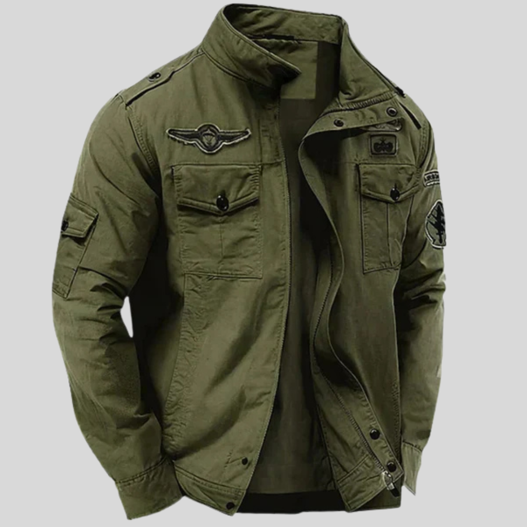 Antoine | Stylish Military Jacket