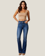 Kira | Double-Button Signature Jeans