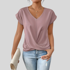 Quinn | Elegant V-Neck Top