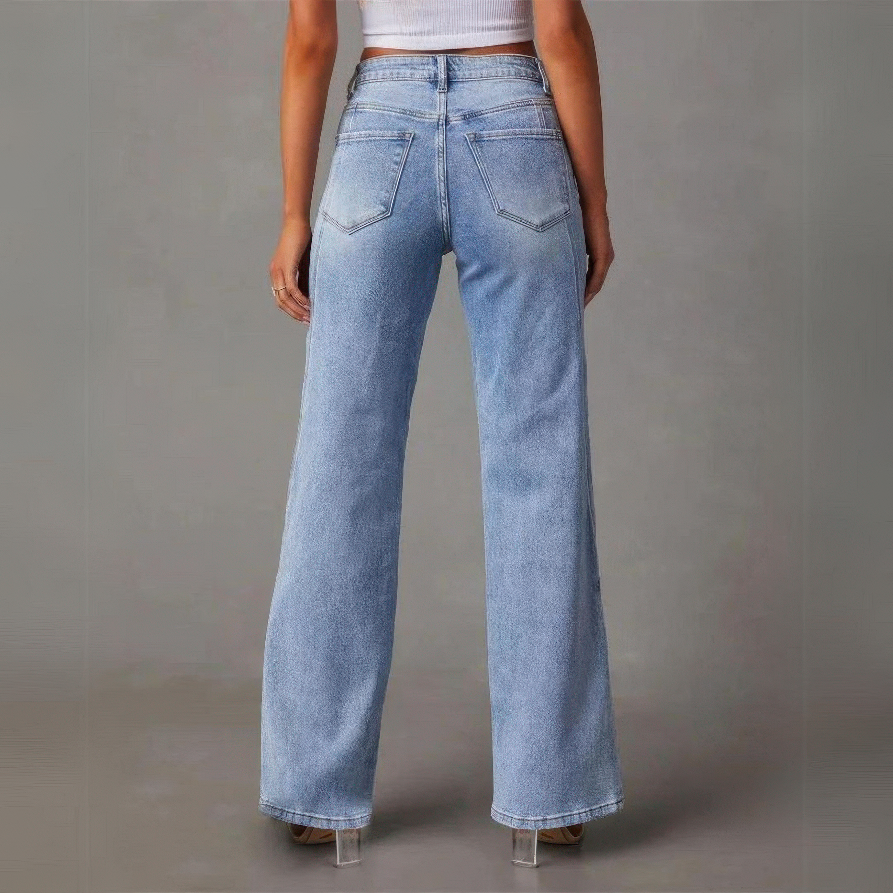 Margaux | High-Waisted Wide-Leg Jeans