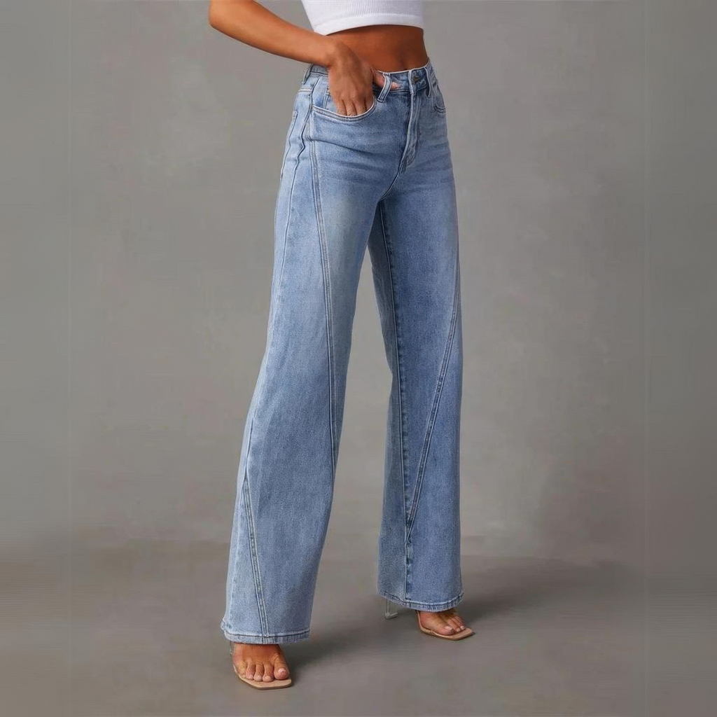 Margaux | High-Waisted Wide-Leg Jeans