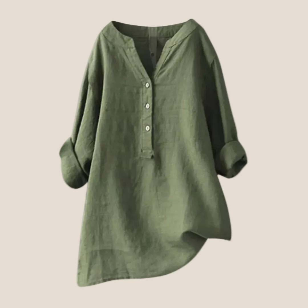 Genevieve | Blouse With Buttons