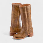 Élodie | Bottes en cuir pour femmes