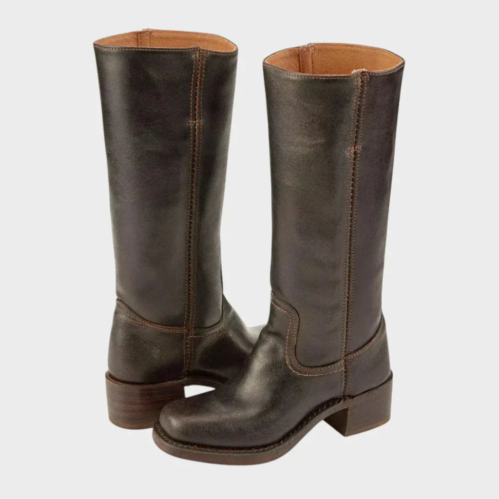 Élodie | Bottes en cuir pour femmes