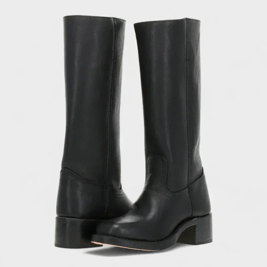 Élodie | Bottes en cuir pour femmes