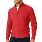 Daniel | Classic Ribbed Full-Zip Cardigan