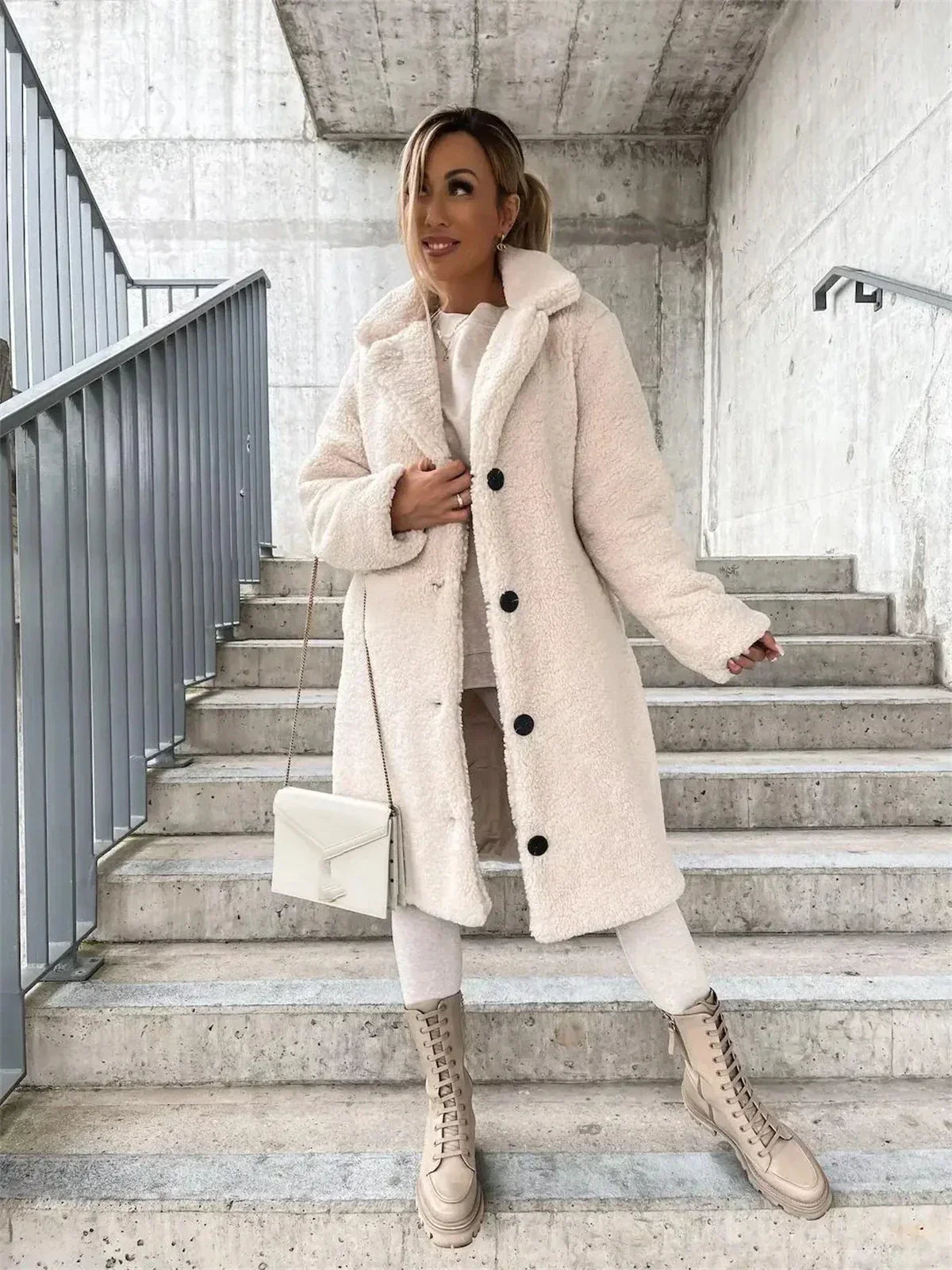 Rosalie | Warm Teddy Coat For Women