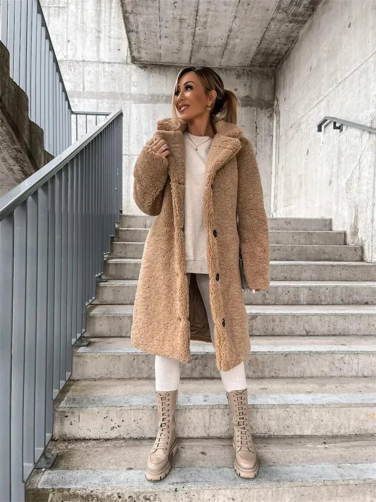 Rosalie | Warm Teddy Coat For Women