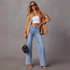 Margaux | High-Waisted Wide-Leg Jeans