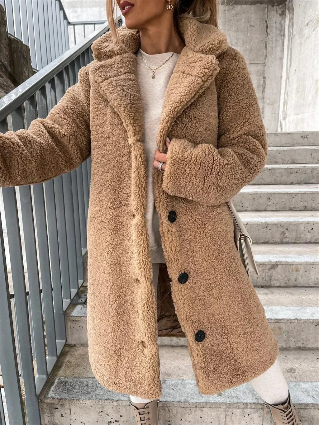Rosalie | Warm Teddy Coat For Women