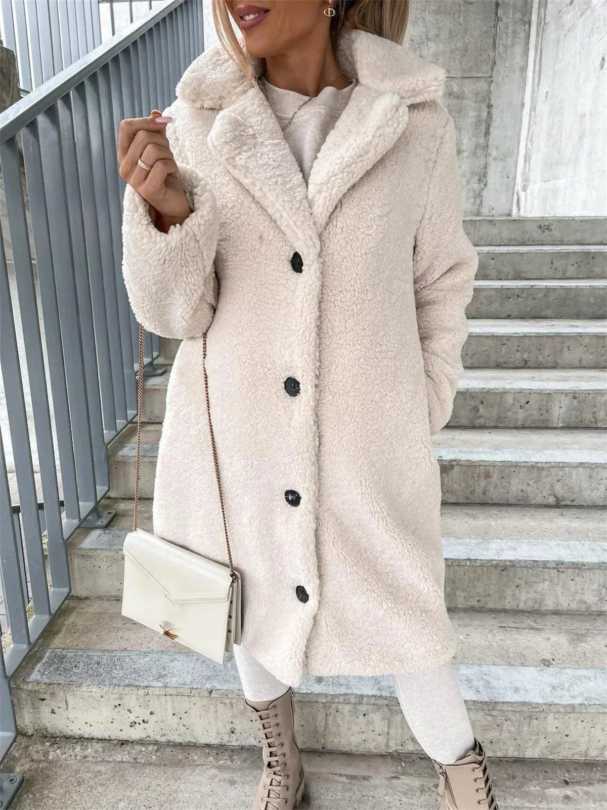 Rosalie | Warm Teddy Coat For Women