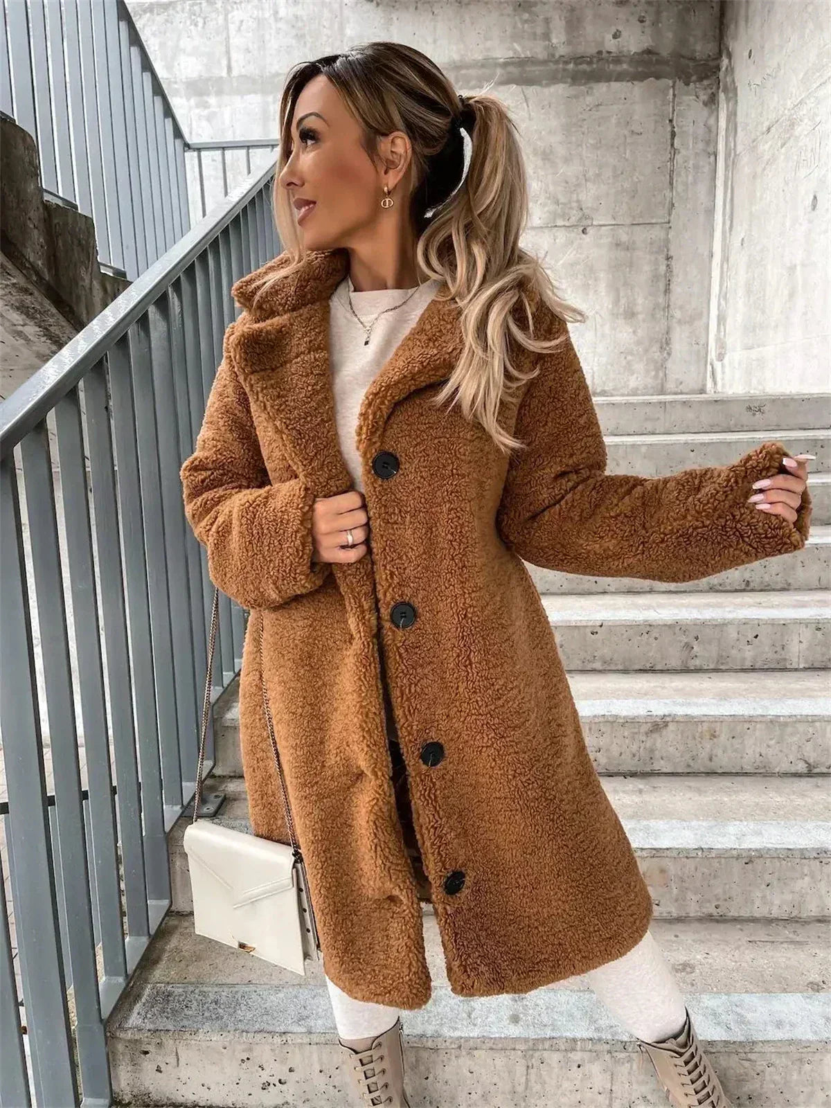 Rosalie | Warm Teddy Coat For Women