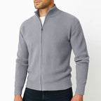 Daniel | Classic Ribbed Full-Zip Cardigan