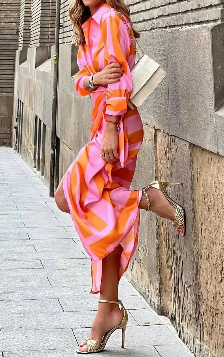 Paisley | Wrap-Style Printed Dress
