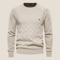 Mathis | Heritage Diamond Knit Sweater