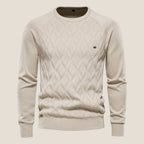 Mathis | Heritage Diamond Knit Sweater