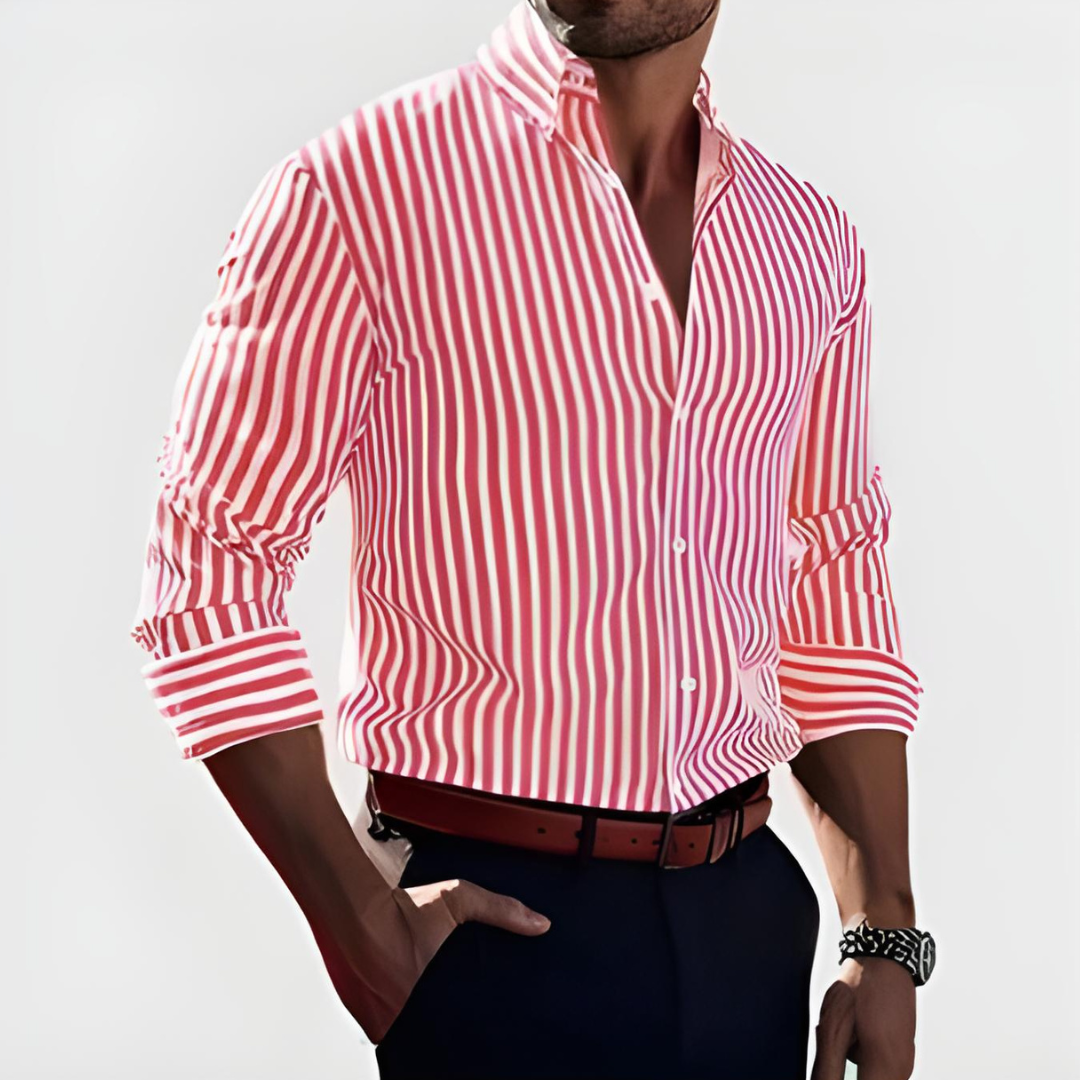 Rowan | Striped Confidence Shirt