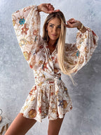 Lyra | Tropical Romper
