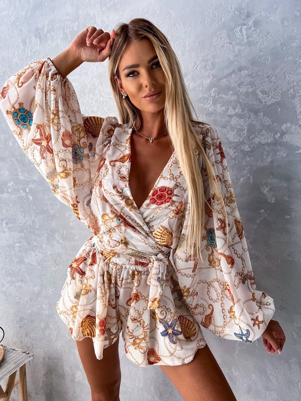 Lyra | Tropical Romper