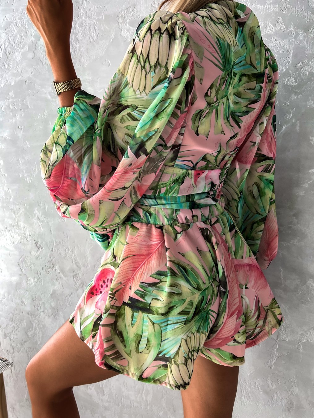 Lyra | Tropical Romper