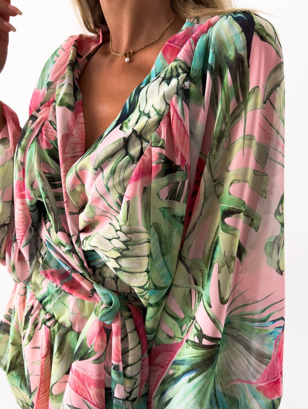 Lyra | Tropical Romper