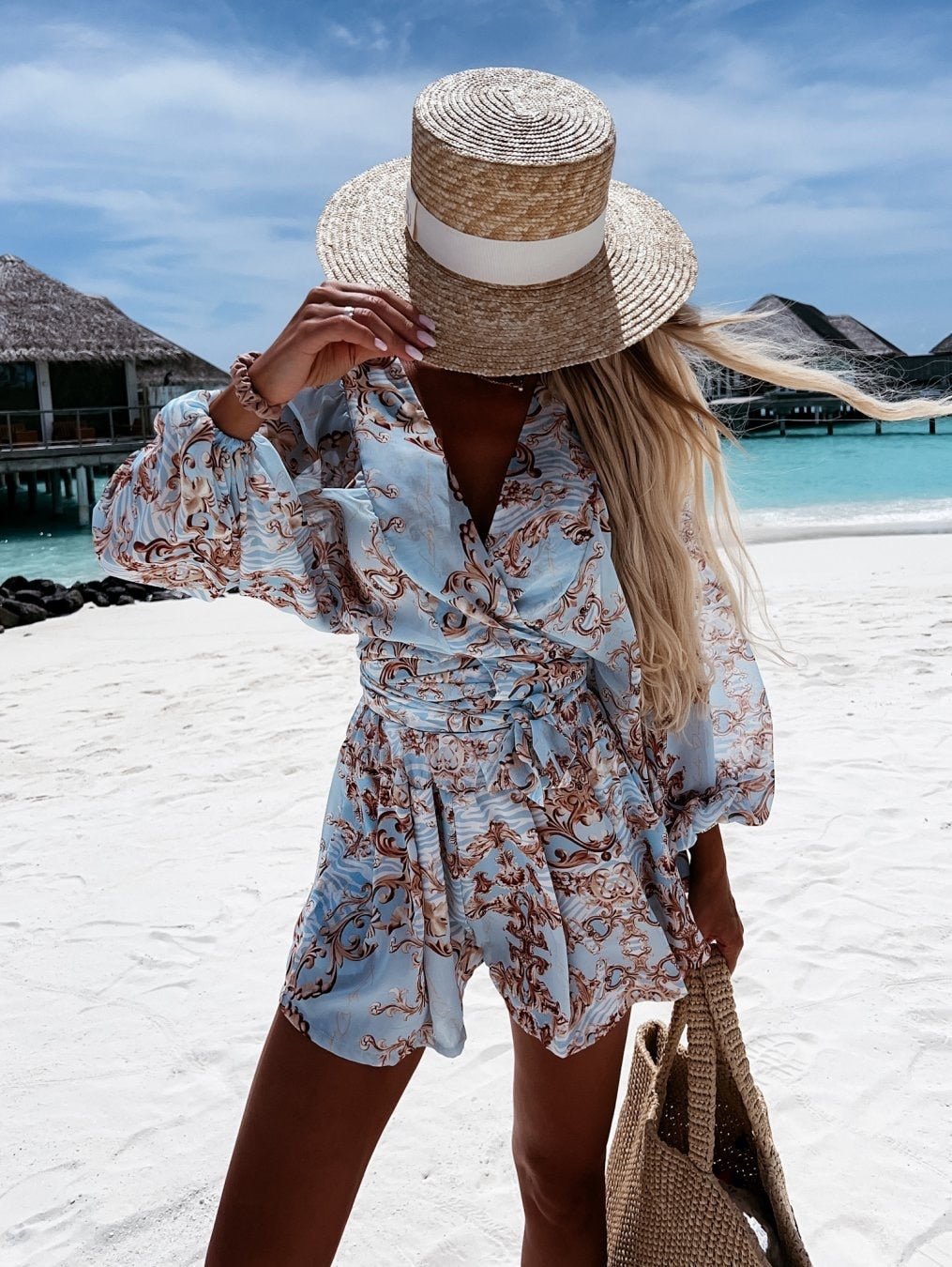 Lyra | Tropical Romper