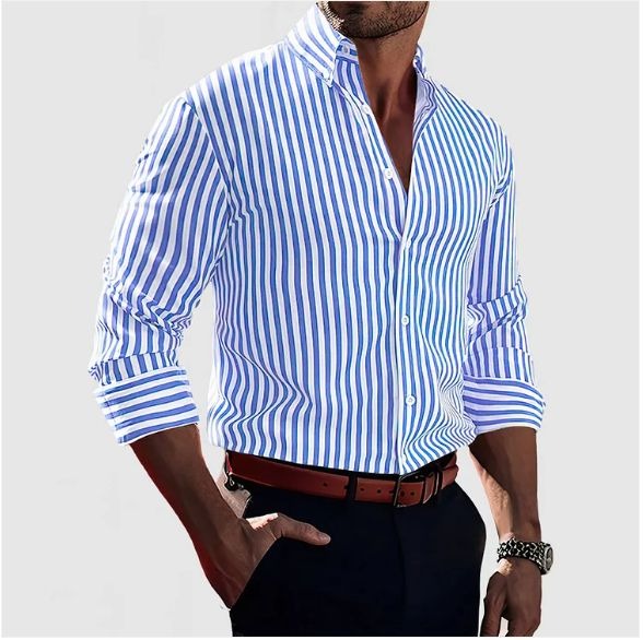 Rowan | Striped Confidence Shirt