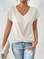 Quinn | Elegant V-Neck Top