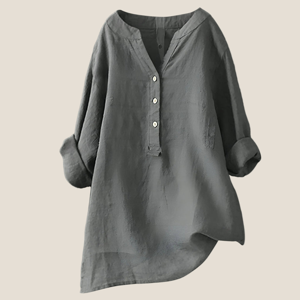Genevieve | Blouse With Buttons