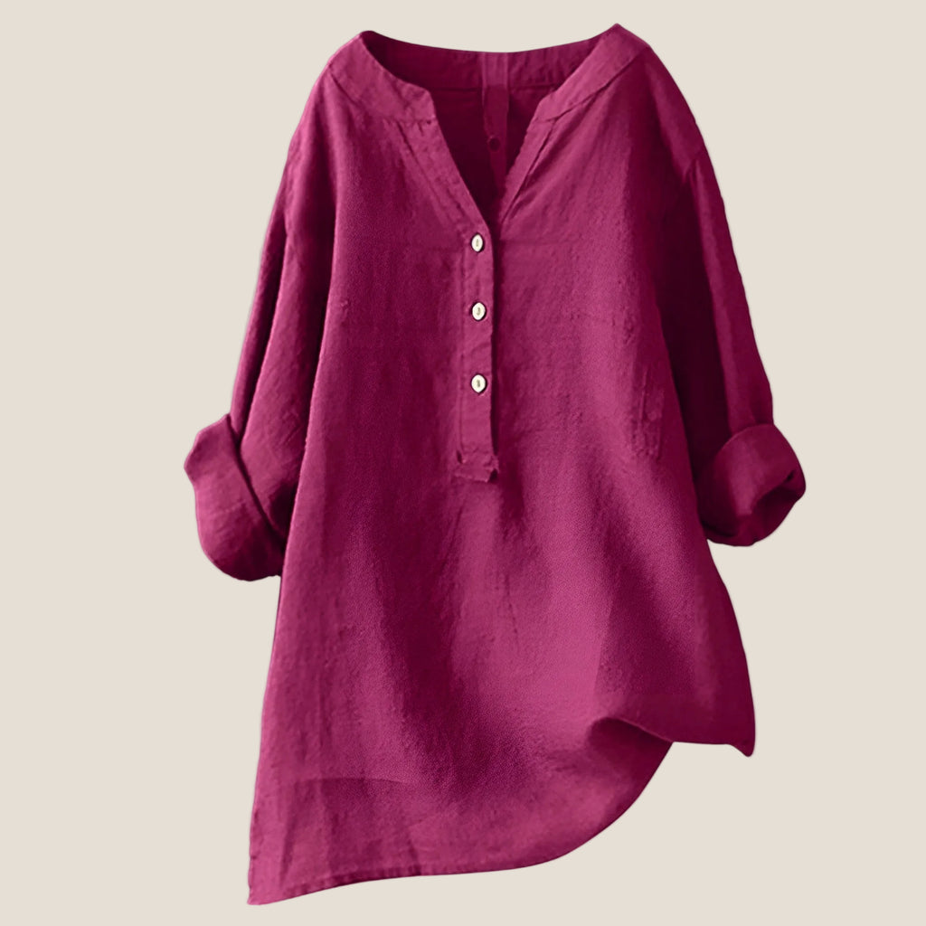Genevieve | Blouse With Buttons