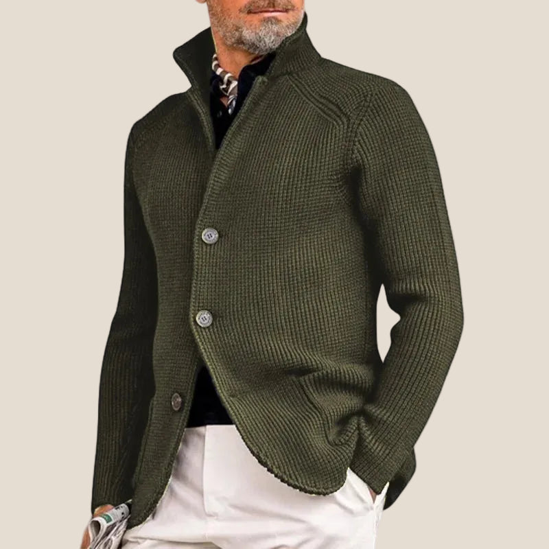 Matthew | Buttoned Knit Cardigan