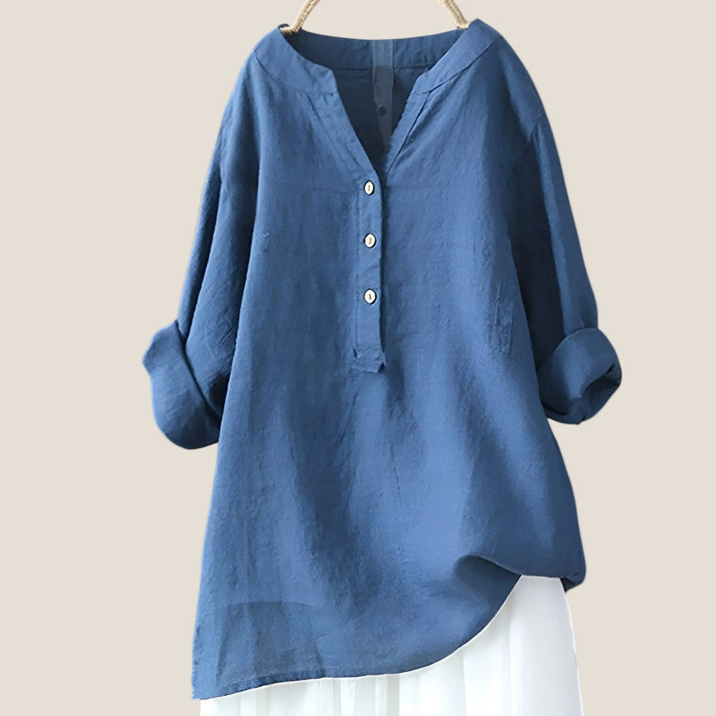 Genevieve | Blouse With Buttons