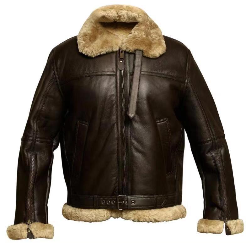 Mathieu | Premium Style Genuine Lambskin Leather Jacket